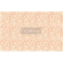Load image into Gallery viewer, PEACH DAMASK - Decoupage Decor Tissue Paper
