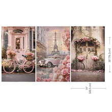 Load image into Gallery viewer, PARISIAN BLOOM HAVEN - Decoupage Decor Tissue Paper