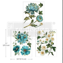 Load image into Gallery viewer, Gilded Floral Decor Transfer
