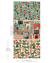 Load image into Gallery viewer, NUTCRACKER HAPPINESS - Decoupage Fiber