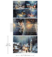 Load image into Gallery viewer, SNOWY TWILIGHT - Decoupage Fiber
