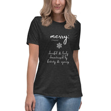 Load image into Gallery viewer, Women's Relaxed T-Shirt