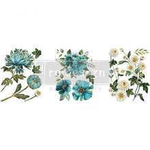 Load image into Gallery viewer, Gilded Floral Decor Transfer
