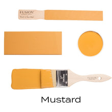 Load image into Gallery viewer, fusion paint Mustard swatches