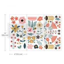Load image into Gallery viewer, DOODLE FLOWERS - Decor Transfer
