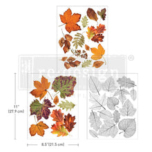 Load image into Gallery viewer, CRUNCHY LEAVES FOREVER - Decor Transfers
