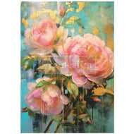 BOLD BLOOMS - Decoupage Fiber - ReDesign with Prima