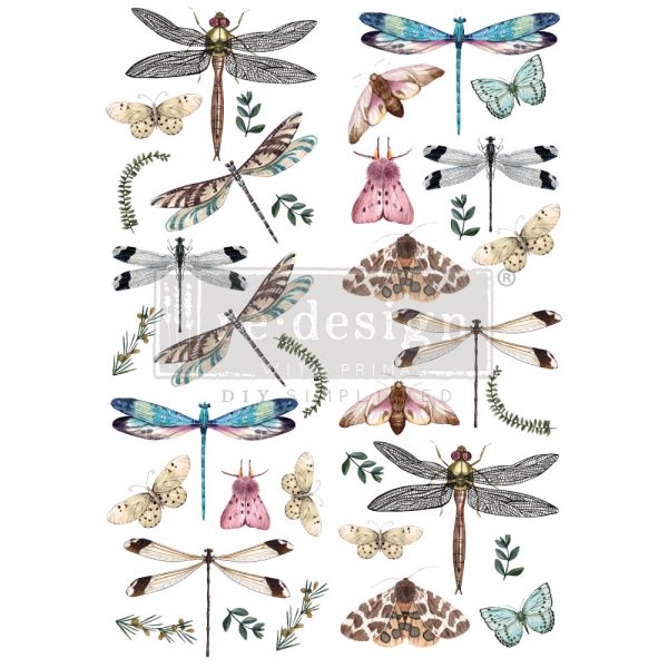 Riverbed Dragonflies Decor Transfers