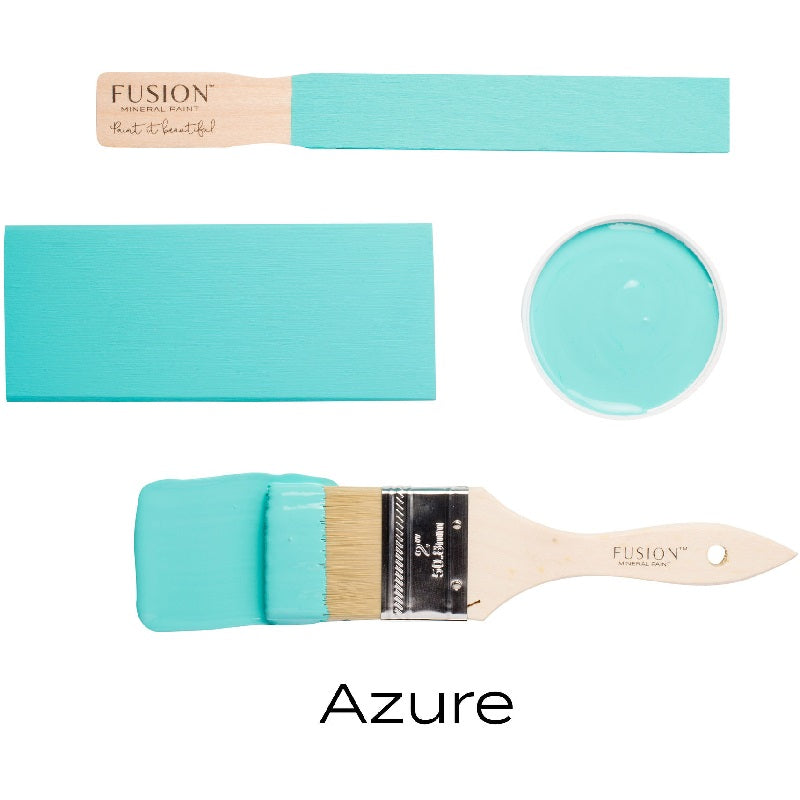 fusion paint Azure swatches