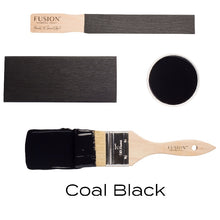 Load image into Gallery viewer, fusion paint coal black swatches
