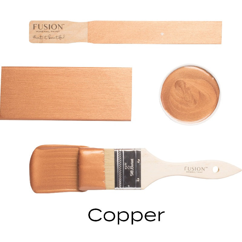 fusion paint copper swatches