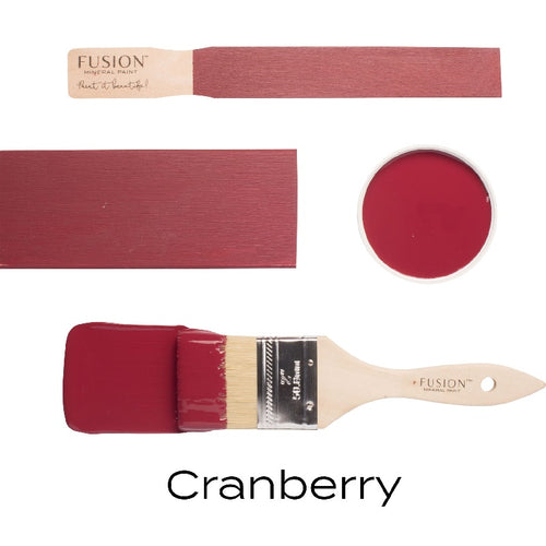 fusion paint cranberry swatches