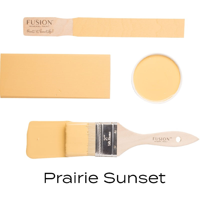 fusion paint Prairie Sunset swatches