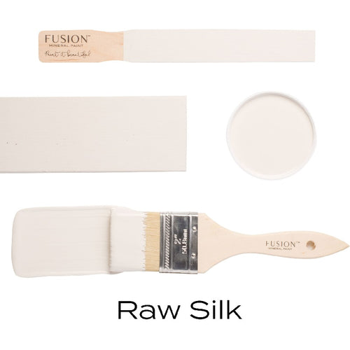 fusion paint Raw Silk swatches