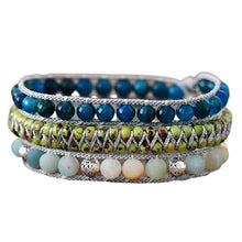 Load image into Gallery viewer, Blue Green with Envy Bracelet
